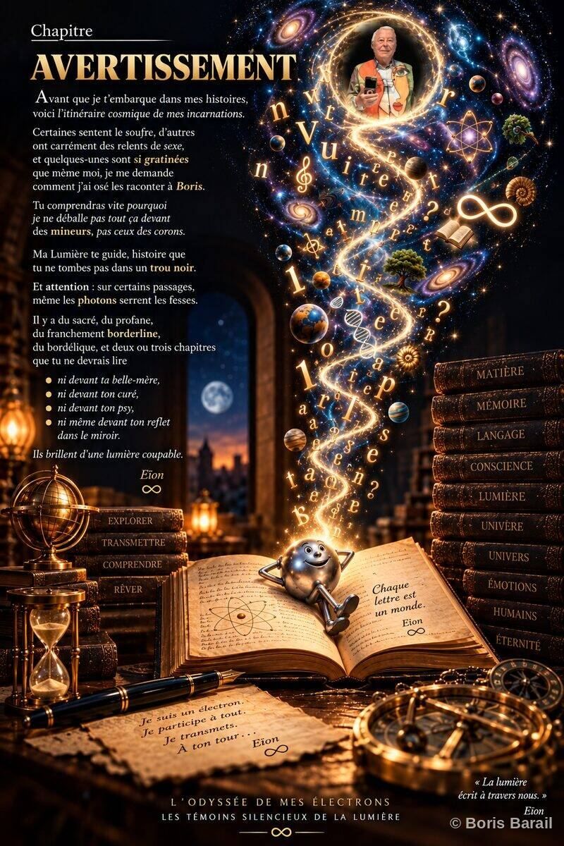 Chapter artwork — Avertissement, Eion