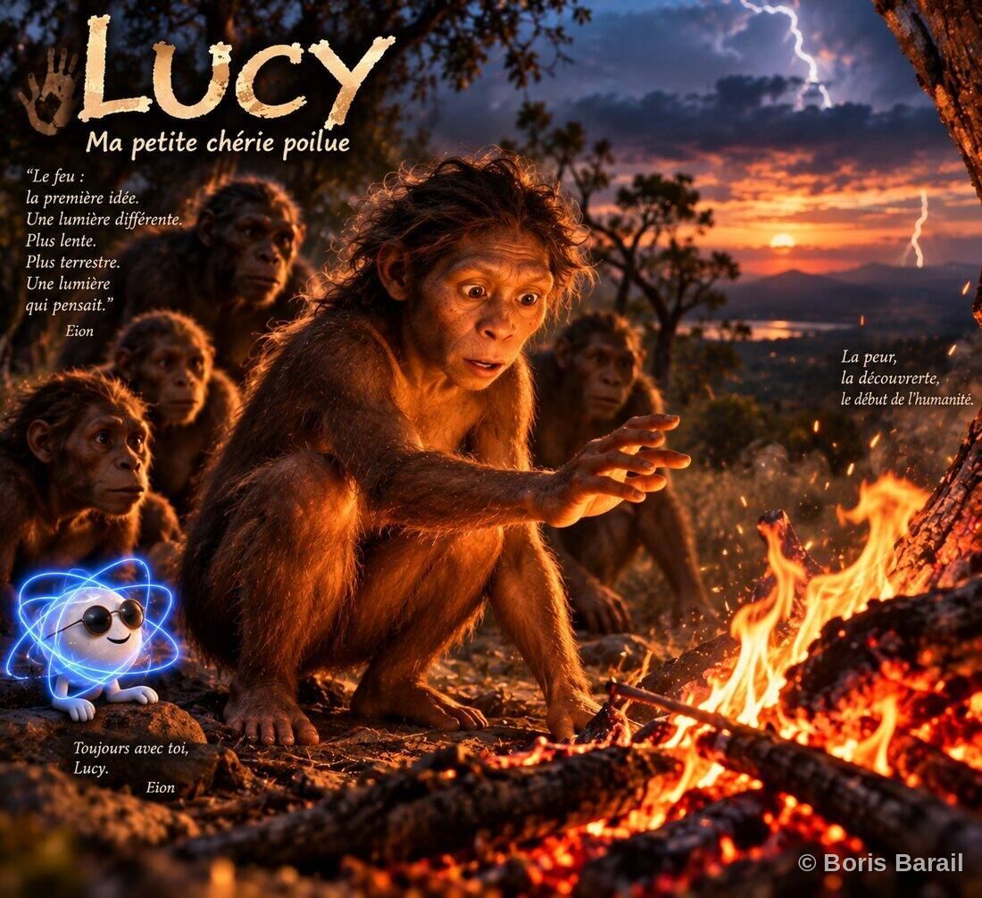 Chapter artwork — Lucy, Ma petite cherie poilue