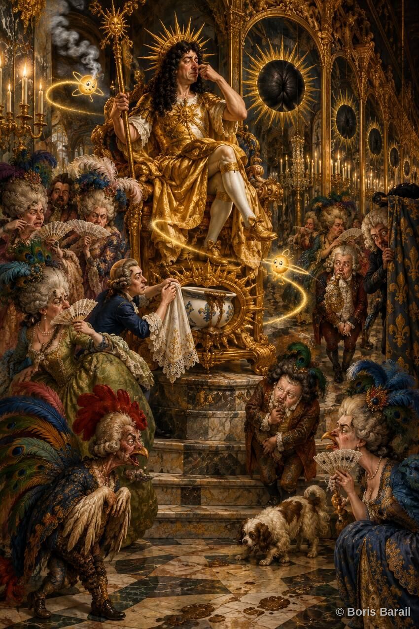 Chapter artwork — L'Age du Miroir, Le Roi-Soleil et le pot de chambre