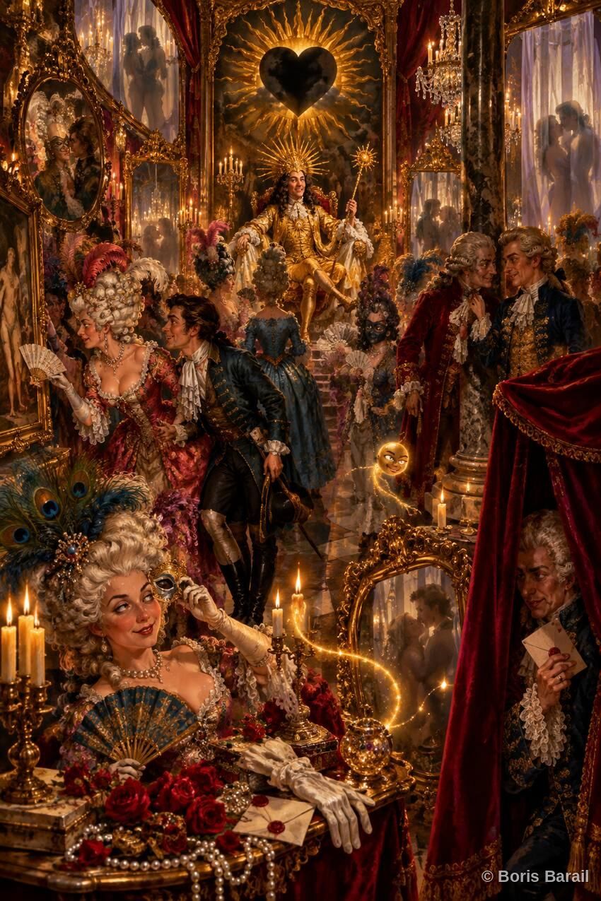 Chapter artwork — L'Age du Miroir, Bal masque et reflets