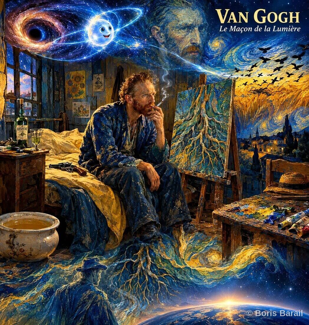 Chapter artwork — Van Gogh, Le Macon de la Lumiere