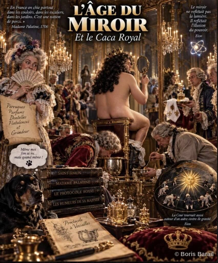 Chapter artwork — L'Age du Miroir, Et le Caca Royal