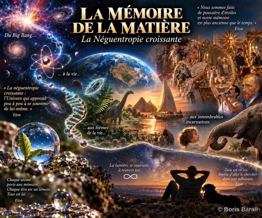 Chapter artwork — La Memoire de la Matiere, La Neguentropie croissante