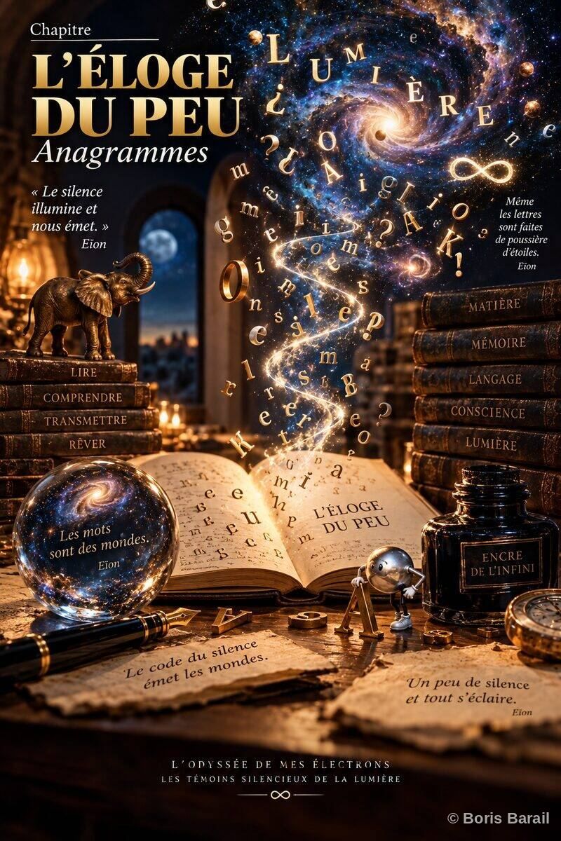 Chapter artwork — L'Eloge du Peu, Anagrammes