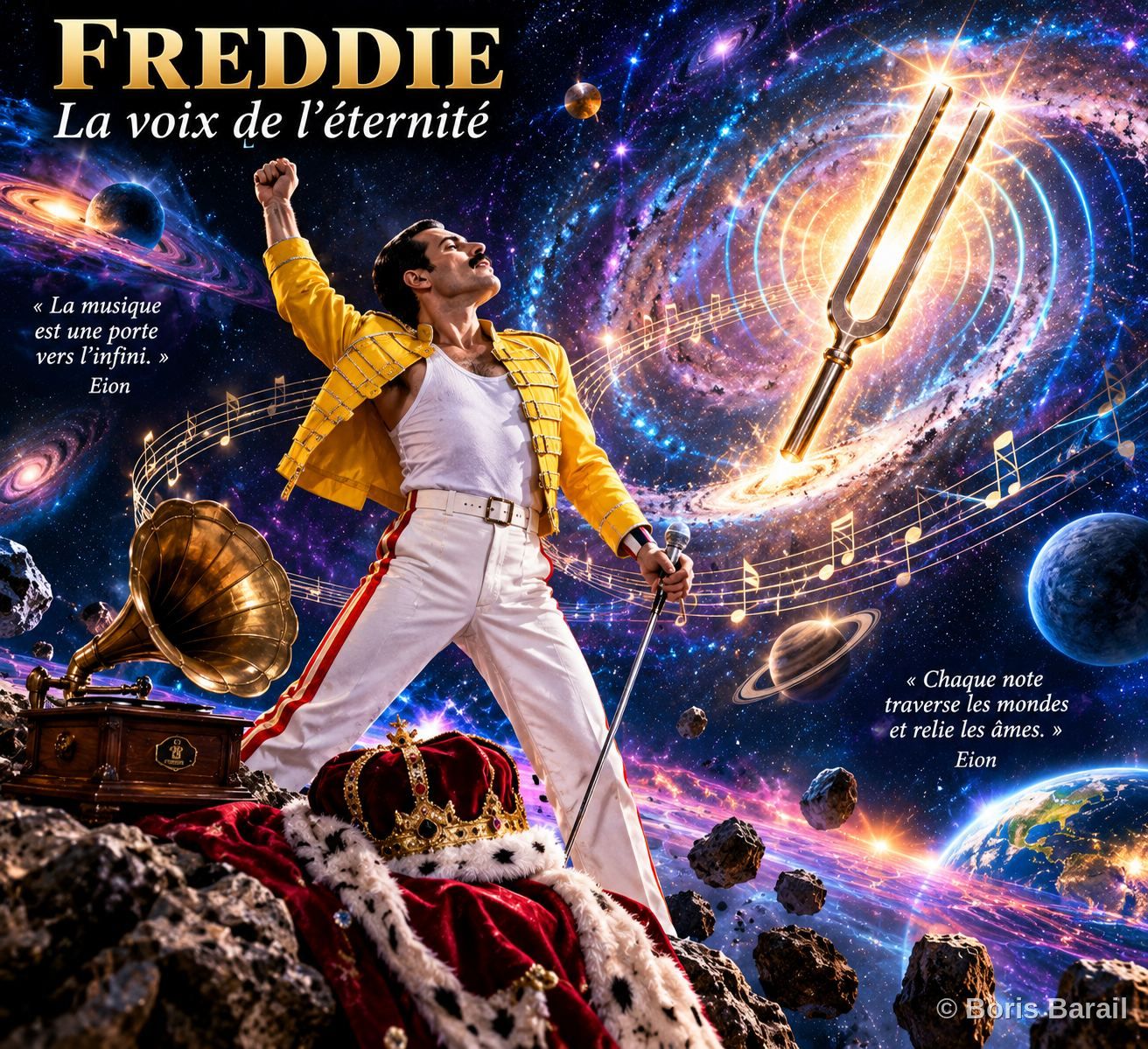 Chapter artwork — Freddie, La voix de l'eternite