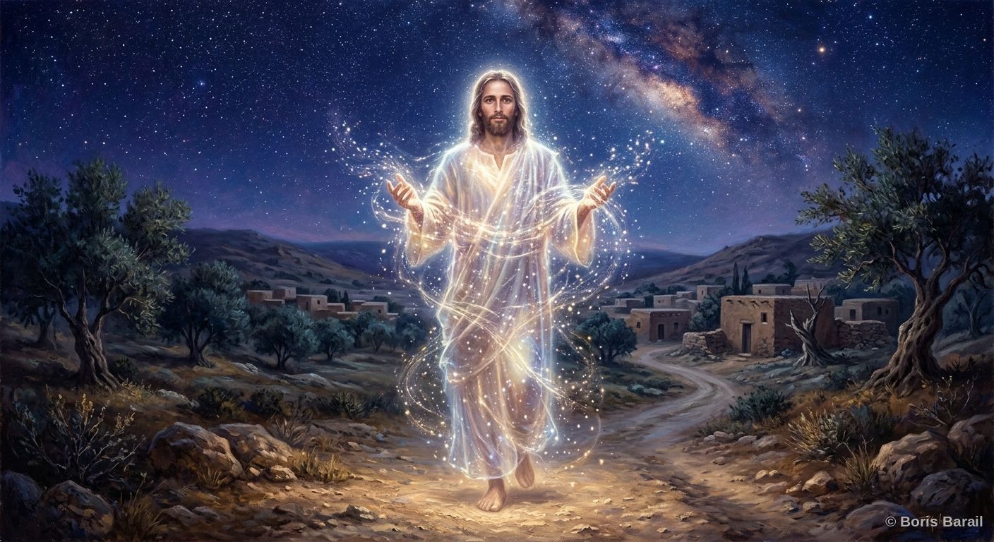 Chapter artwork — Jesus, apparition lumineuse