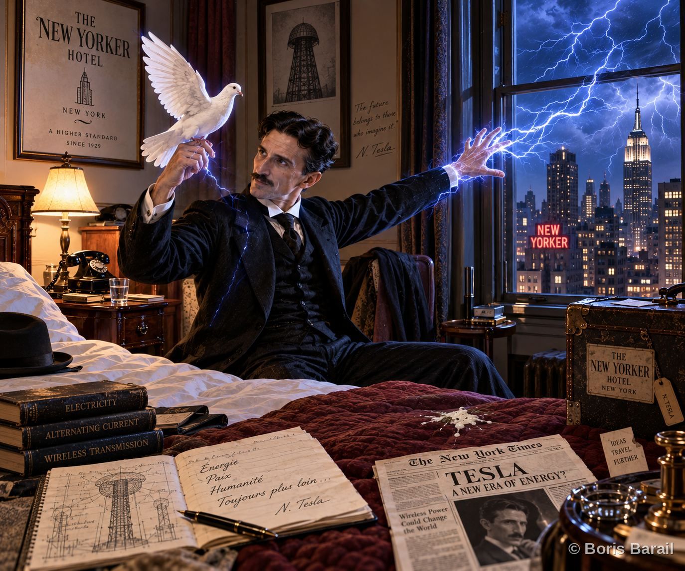 Chapter artwork — Tesla, L'imagination est plus importante que la connaissance