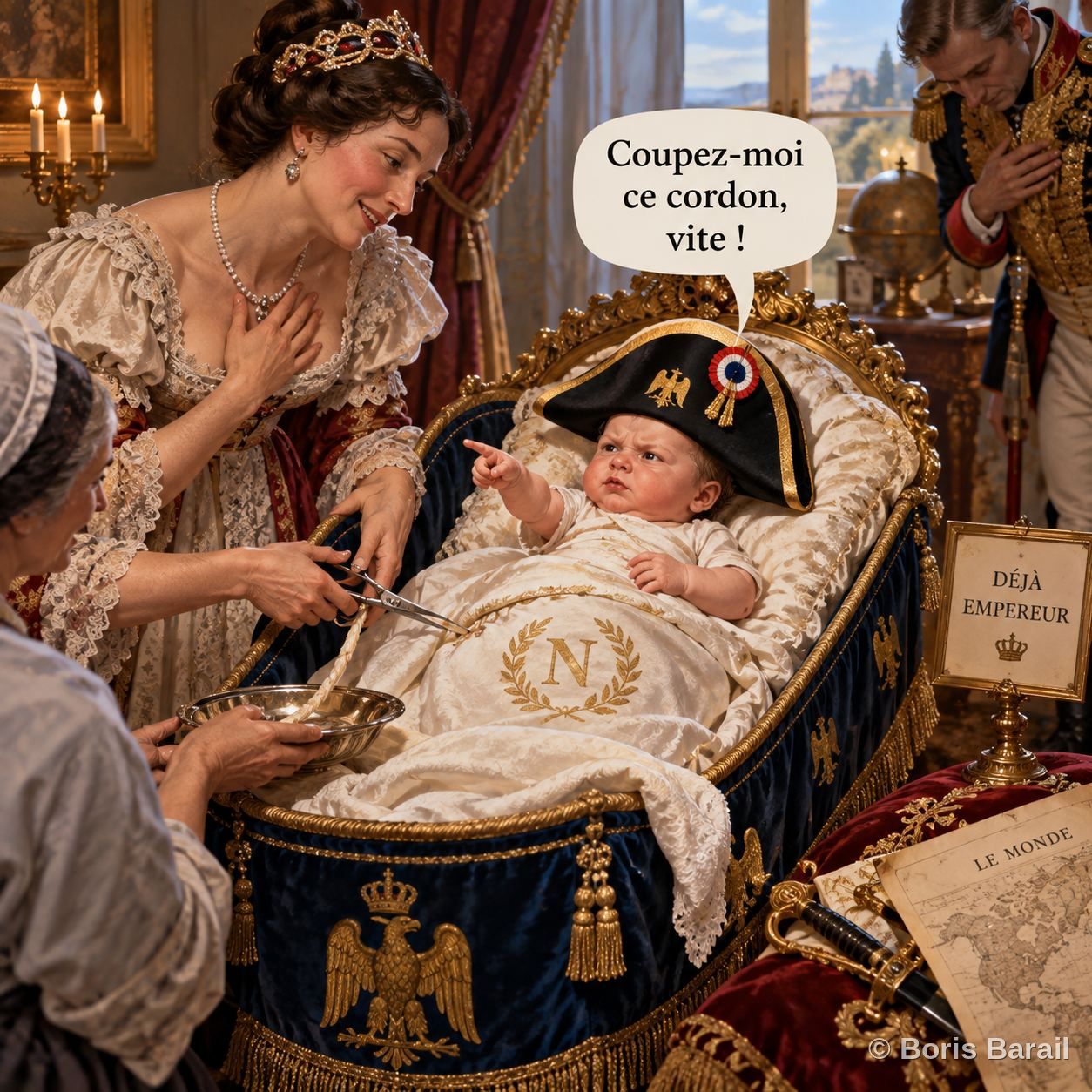 Chapter artwork — Napoleon, Coupez-moi ce cordon vite