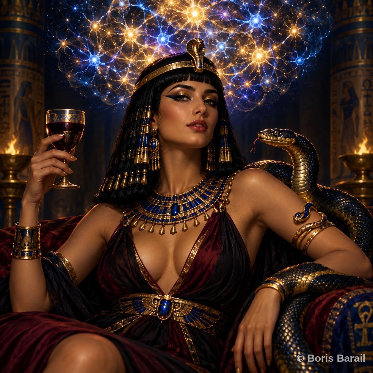Chapter artwork — Cleopatre, Le Vin et le Cobra