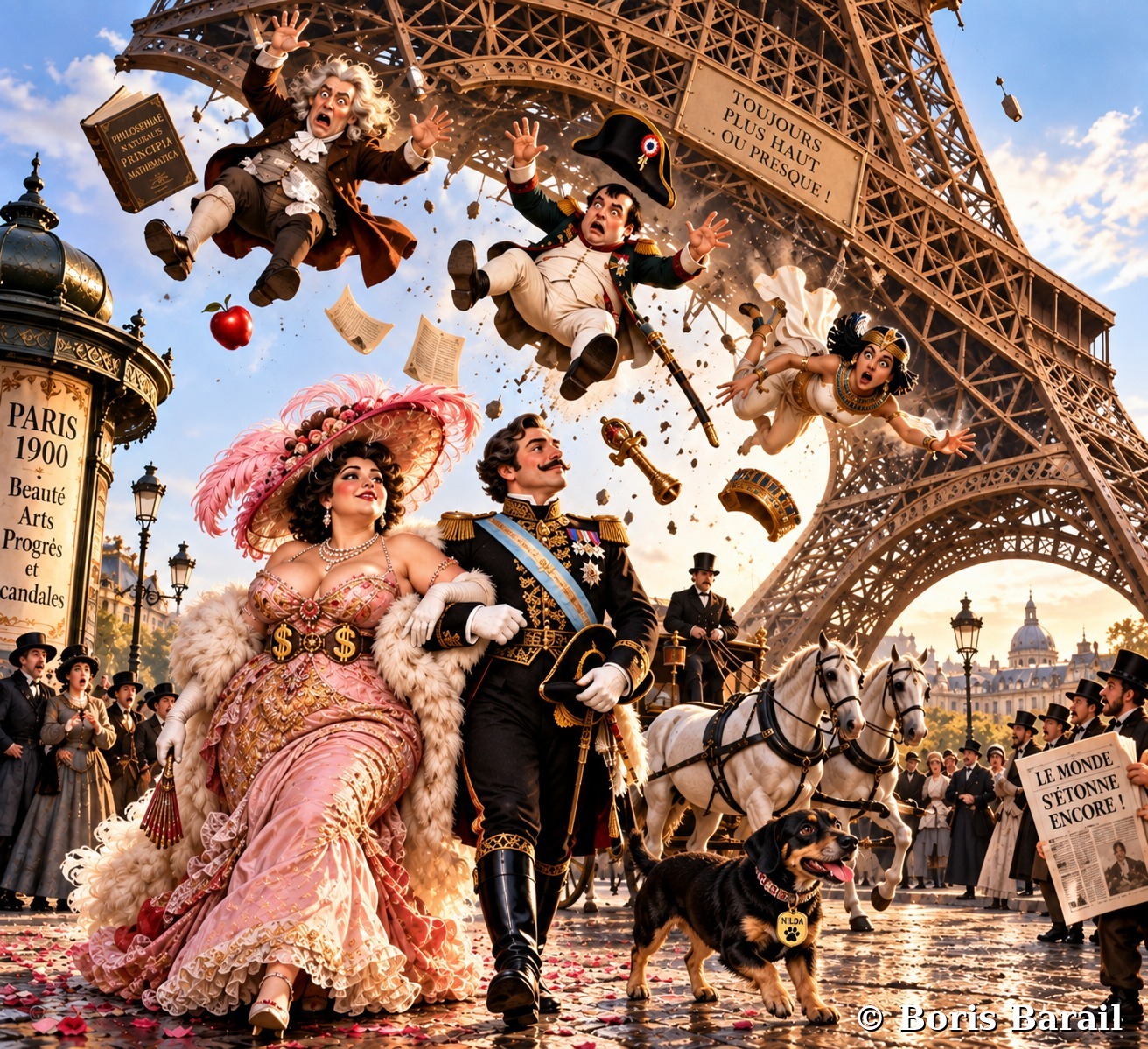 Chapter artwork — Eiffel, La Belle Otero