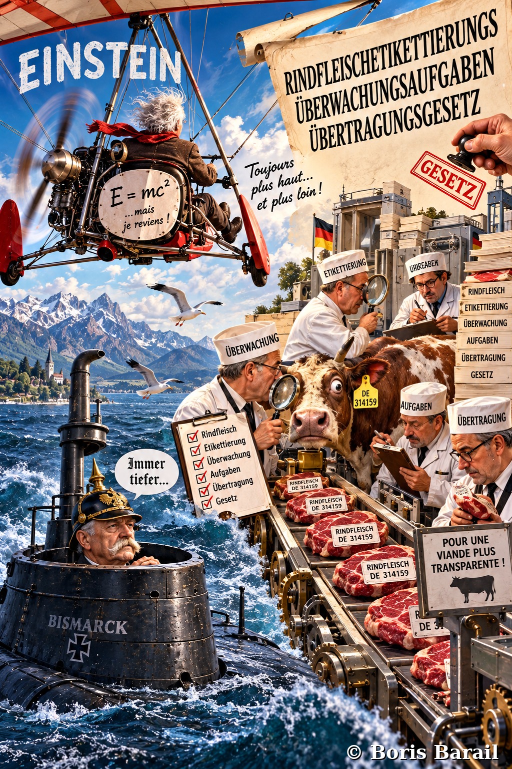 Chapter artwork — Einstein, Rindfleischetikettierungsueberwachungsaufgabenuebertragungsgesetz