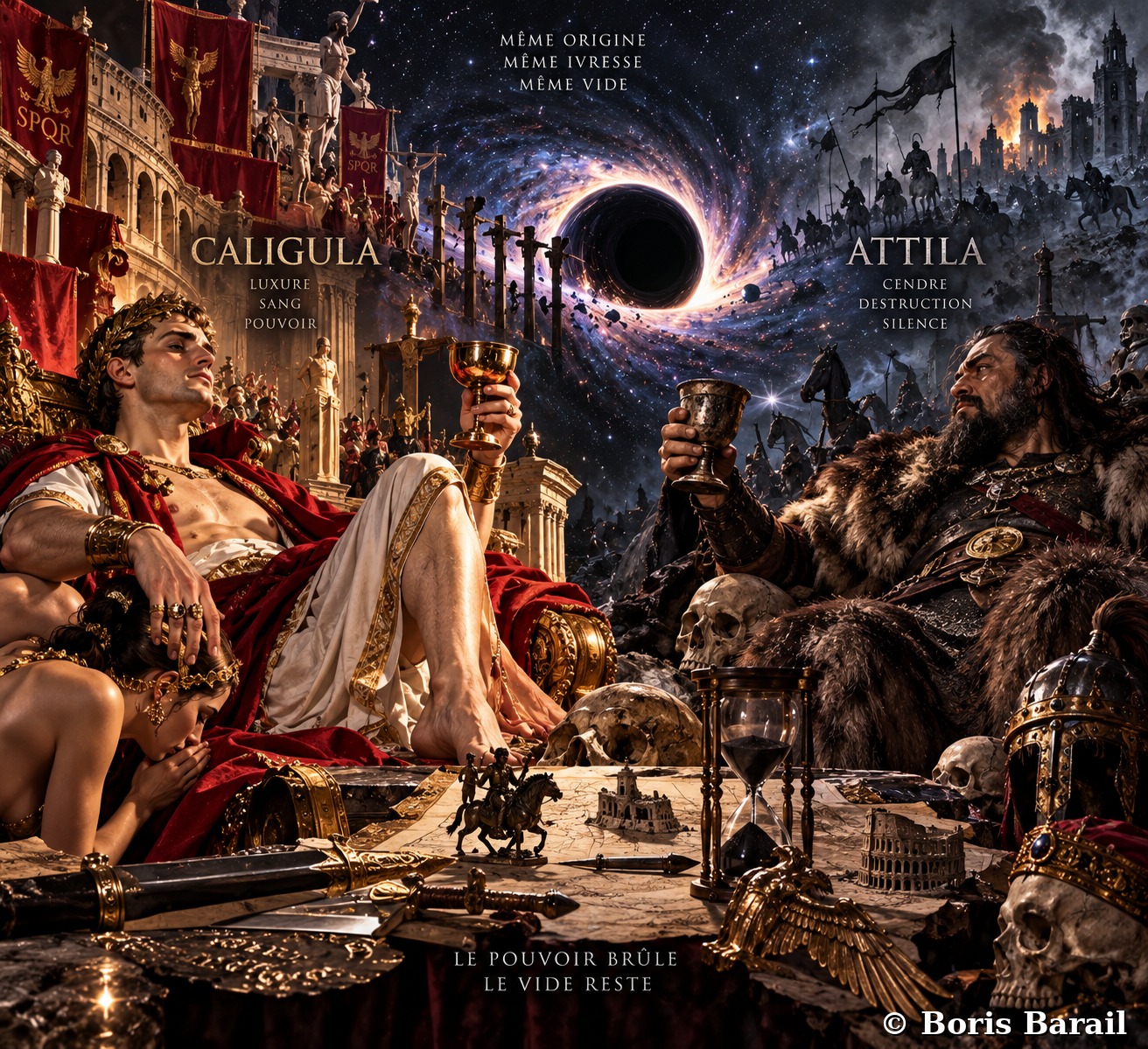 Chapter artwork — Les Maboules du Souffle, Caligula et Attila, le trou noir les engloutit