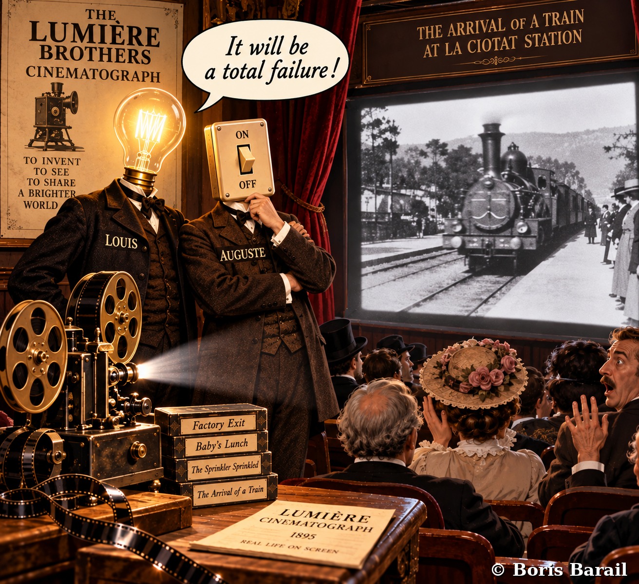Chapter artwork — Les Freres Lumiere, It will be a total failure