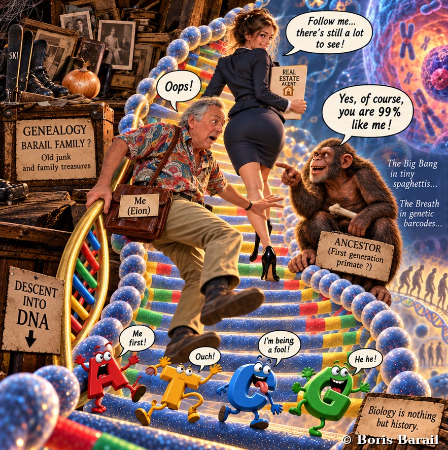 Chapter artwork — La Memoire de l'ADN, Descente dans l'ADN