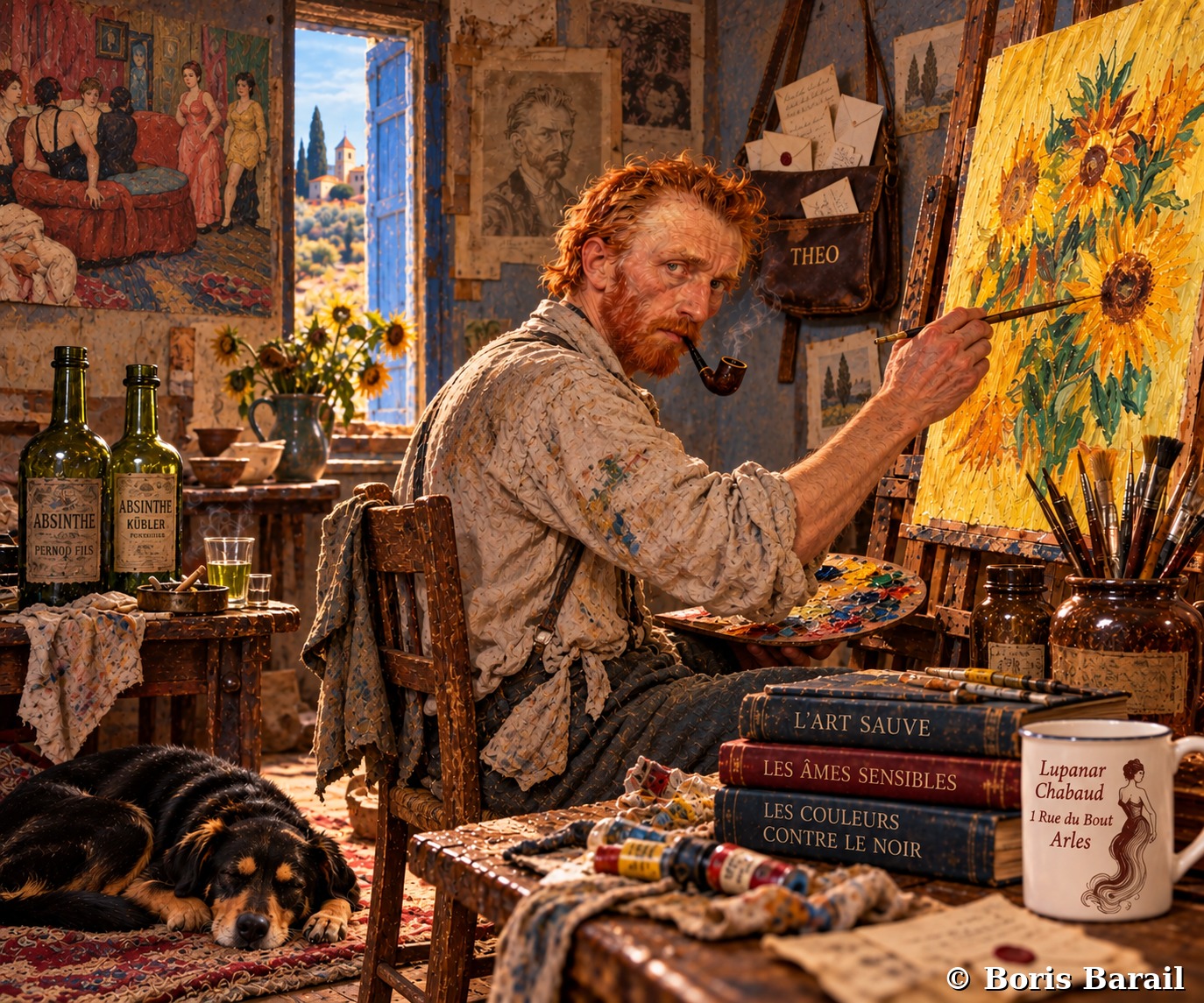 Chapter artwork — Van Gogh, Lupanar Chabaud