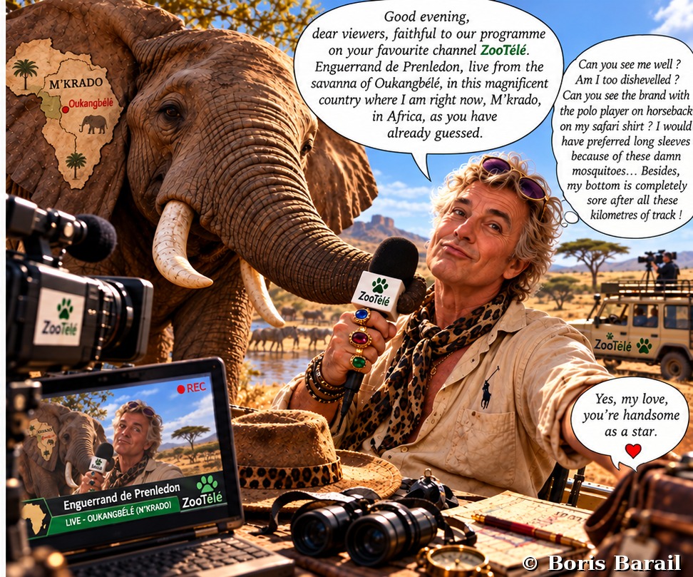 Chapter artwork — L'Elephant, ZooTele, Enguerrand de Prenledon