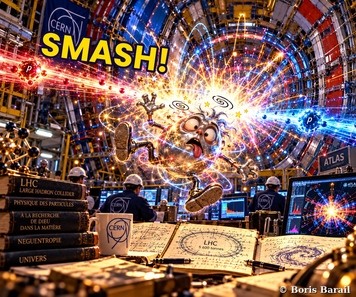Chapter artwork — Le CERN, SMASH